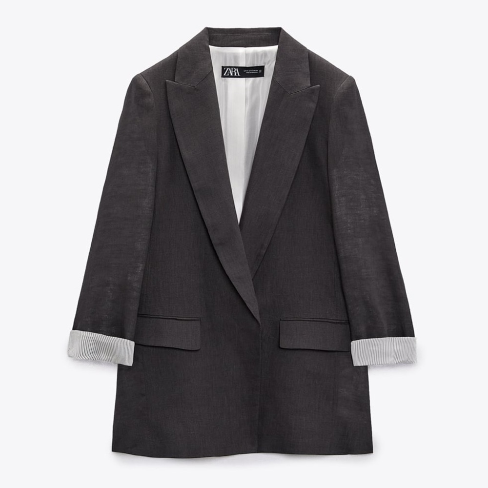 Zara linen blazer